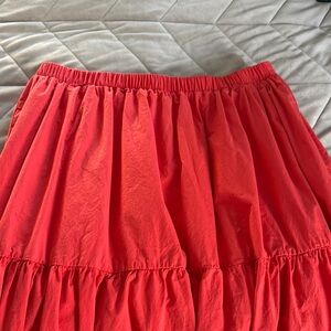 Lulu’s Red Women's Midi Skirt